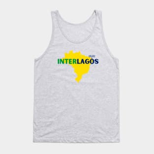 Interlagos Motorsport Racing graphic design Tank Top